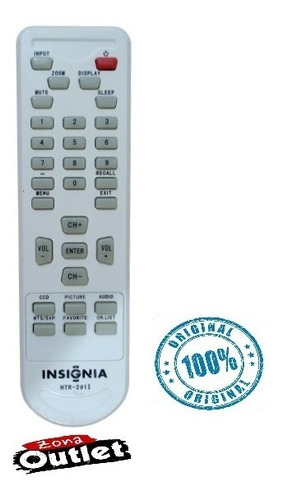 Control Remoto Original Para Tv Lcd Led Marca Insignia