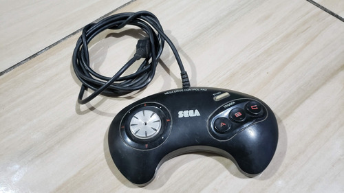 Controle Original De 3 Botões Do Mega Drive. Funcionando!