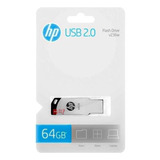 Pendrive Hp V236w 64gb 2.0 Plateado - Ps