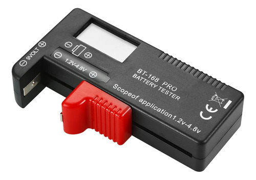 Probador Tester De Baterías Digital 1.5v Aa Aaa C D Celda 9v