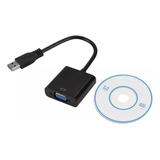 Cabo Adaptador Conversor Usb Para Vga Monitor - Usb 3.0