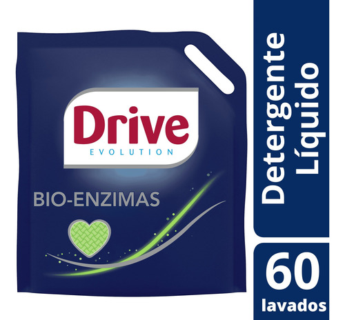 Drive Detergente Líquido Bioenzimas Doy Pack 3lt
