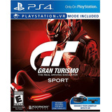 Gran Turismo Sport Ps4 Modo Vr Incluido Juego Físico