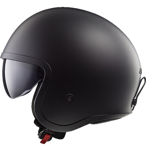 Casco Moto Abierto Ls2 599 Spitfire Negro Mate M