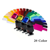 Difusor Geles 20 Colores Flash Speedlite