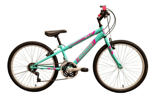 Bicicleta Mtb Unisex Rodado 24 Hoko 18 Velocidades - Tc