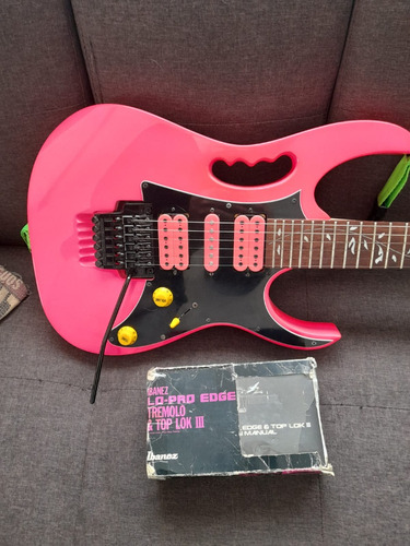 Ibanez Jem Jr Pink Con Lo Pro Edge Nuevo Todo. Espectacular.