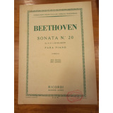Beethoven Sonata N 20 Op 49 N 2 Casella Partitura