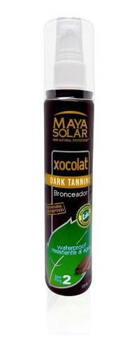 Aceite Bronceado Dark Chocolate 120 Ml Biodegradable