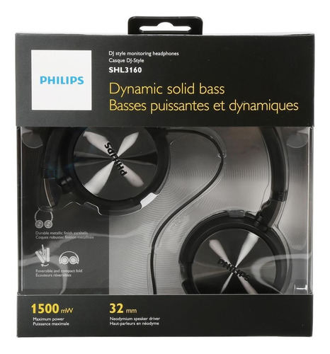 Audifonos Philips Shl3160 Bass