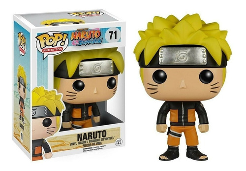 Funko Pop Naruto Shippuden Naruto Anime (71) Figura Original
