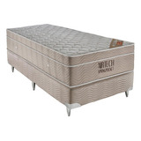 Cama Box E Colchão Airtech Springpocket (88x188) - Ortobom