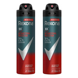 Desodorante Aero Rexona 150ml Masc Antibacteriano-kit C/2un