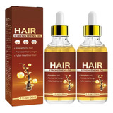 Aceite Capilar De 30 Ml Con Sérum De Ricino Para Cabello Más