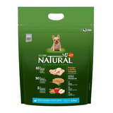 Alimento Natural Para Cão Filhote De Raça Mini E Pequena Sabor Frango E Arroz Integral Em Sacola De 2.5kg