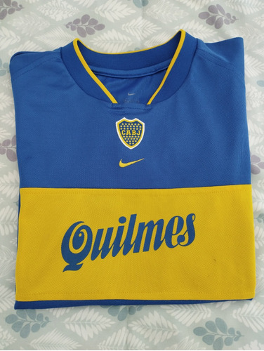 Camiseta De Boca Nike Original Edición Mujer Quilmes Usada