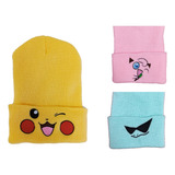 Pikachu Pokemon Gorro De Punto De Felpa Para Hombres Y Mujer