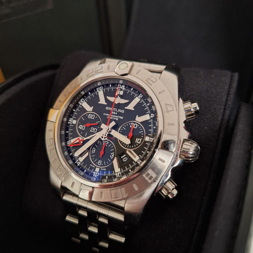 Breitling Chronomat Gmt Men's Watch Ab0412, Edición Limitada