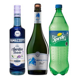 Mix Spritz: Ramazzotti Violetto + Espumante + Sprite