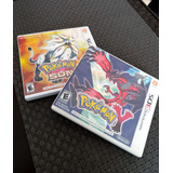 Combo Juegos Pokémon Y+sun Nintendo 3ds