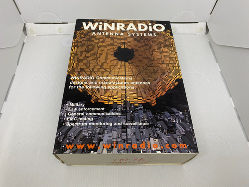 Antena Winradio Ax-31b Vhf Uhf Log Periódica Profissional