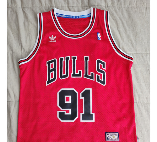 Camiseta Nba Chicago Bulls Rodman Musculosa