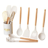 Set De Utensilios De Cocina, Resistente Al Calor 12 Pcs