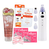 Kit Cuidado Facial Limpiador Extractor De Puntos Negros 