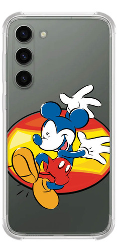 Capinha Compativel Modelos Galaxy Mickey Feliz 0186