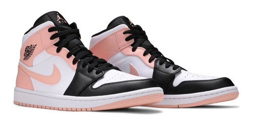 Tenis Nike Air Jordan 1 Mid Crimson Tint Originales