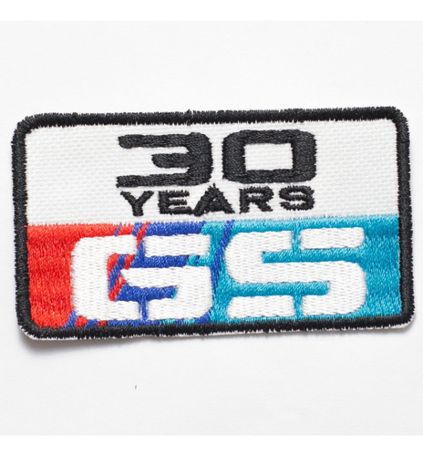 Patch Bordado Gs 30 Years Bmw002l080a045