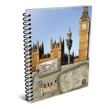 Cuaderno Mis Apuntes 29.7 C/ Espiral Travel (150 Hojas) Color Blanco