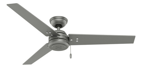 Ventilador De Techo Hunter 59262 Cassius Matte Silver 52 