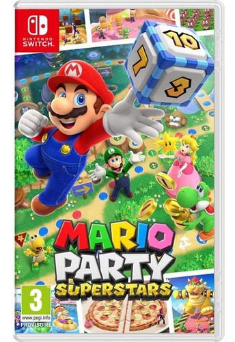 Mario Party Superstars Nintendo Switch - Mídia Física 