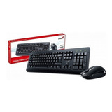 Combo Teclado + Mouse Genius Km-160 Cable Usb