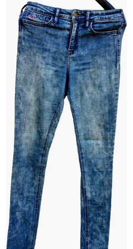 Pantalón Hollister W27l31 De Mujer Elastizado 