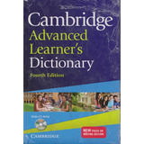 Cambridge Advanced Learners Dictionary 4 Edicion Ingles