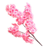 1 Rama Con Flores Artificiales De Sakura Alta Calidad Seda