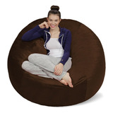 Felpa Ultra Suave Bean Bag Sillas Niños, Adolescentes,...