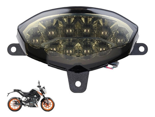 Luz De Stop Led Para Ktm Duke 200 390 Con Direccionales