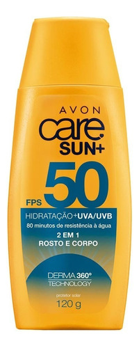 Protetor Solar Avon Care Sun+ Fps50 120g
