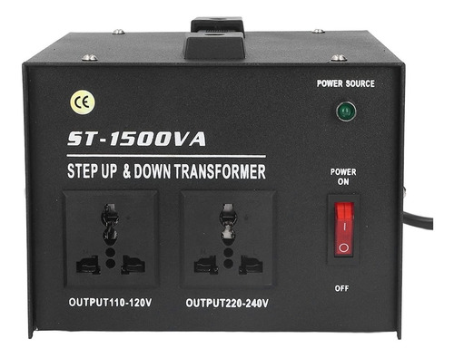Transformador Convertidor Voltaje 1500w 110v-240v/240v-110v