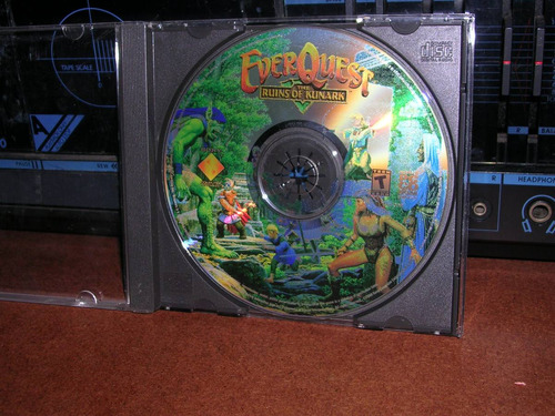 Sony Ever Quest- Ruins Of Kunark - Juego P/ Pc Retro- U.s.a.