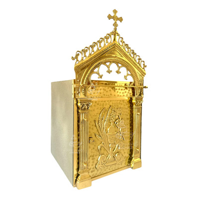 Sagrario O Tabernaculo De Bronce Tradicional Barroco | Meses sin interés