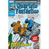 Livro Coleção Clássica Marvel Vol. 46 - Quarteto Fantástico 10, De Kirby, Jack. Editora Panini, Capa Mole, Edição 46 Em Português, 2023