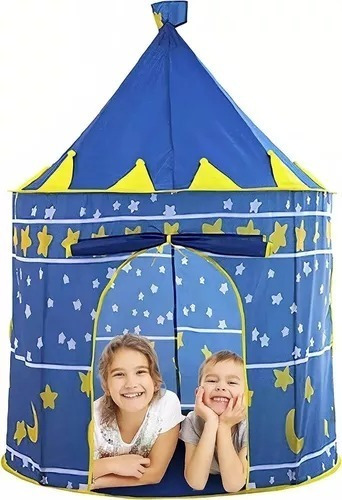 Carpa Infantil Castillo Plegable Juego P/ Niños Pijamadas