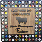 Placa Decoração Cantinho Do Churrasco Personalizada