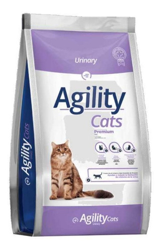 Alimento Para Gato Urinario Agility Urinary Premium 10 Kg