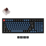 Teclado Mecánico Keychron K4 Pro Rgb Bluetooth Esp Sw/ Brown Teclado Negro Idioma Español España