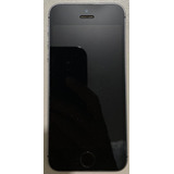 Teléfono Celular iPhone SE 16 Gb Gris Espacial Desbloqueado Incluye Caja Y Manos Libres Sin Usar Batería 84 %